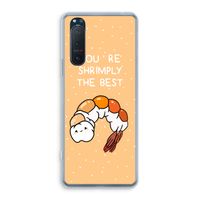 You're Shrimply The Best: Sony Xperia 5 II Transparant Hoesje - thumbnail