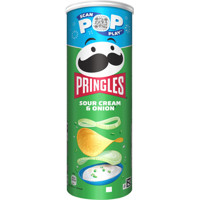 Pringles Zure Room & Uien 165 g bij Jumbo