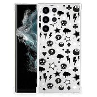 Extreme Case Samsung Galaxy S22 Ultra Silver Punk - thumbnail