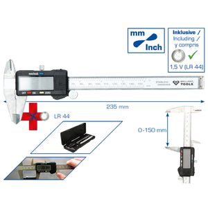 Brilliant Tools KS TOOLS BT114900 Digitale schuifmaat