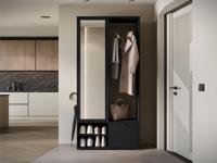 Vestiaire DAFFY 1 deur grafiet