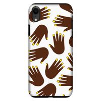 Hands dark: iPhone XR Tough Case
