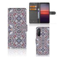 Sony Xperia 5II | Bookcase | Flower Tiles