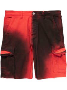 Purple Brand short à poches cargo - Rouge