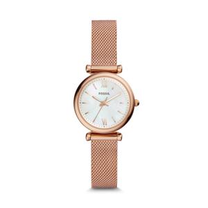 Fossil ES4433P horloge Armbandhorloge Vrouw Quartz Roze goud