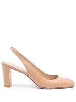 Stuart Weitzman escarpins Vida 75 mm en cuir - Tons neutres