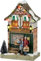 Luville Schneewald Christmas village shop battery operated