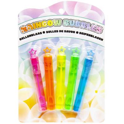 Van Der Doelen Regenboog bellenblaas mini