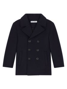 Dolce & Gabbana Kids double-breasted coat - Bleu