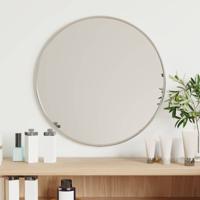 VidaXL Wandspiegel rond ø40 cm zilverkleurig