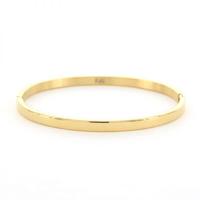 Kalli Bangle Armband Glans 4 mm Goud
