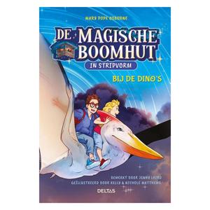 Deltas De magische boomhut stripboek - bij de dino&apos;s