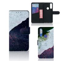 Alcatel 1S 2020 | Book Case | Sea in Space