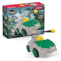 SCHLEICH- Jungle Crashmobile met Mini Creature- 42671- Eldrador Mini Creatures Range