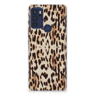 Motorola Moto G60s | TPU Hoesje | Leopard