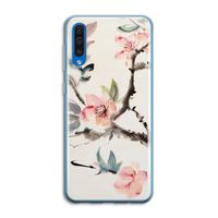 Japanse bloemen: Samsung Galaxy A50 Transparant Hoesje