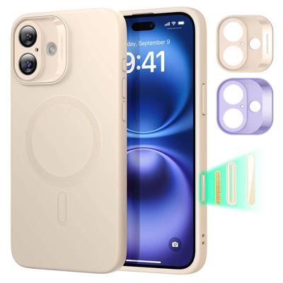 iPhone 16 Cloud Soft Magnetic Case (Camera Control) - Light Tan