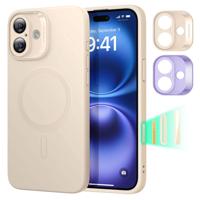 iPhone 16 Cloud Soft Magnetic Case (Camera Control) - Light Tan