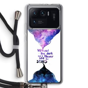 Stars quote: Xiaomi Mi 11 Ultra Transparant Hoesje met koord