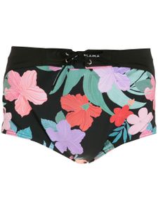 Amir Slama short de bain à imprimé Hibiscus - Multicolore