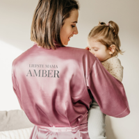 Kimono met naam - Roze Kimono met naam - Roze