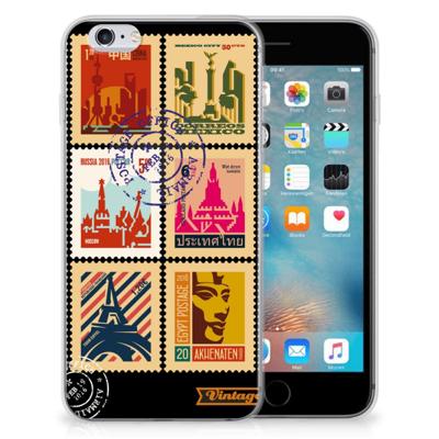 Apple iPhone 6 | 6s | Silliconen Back Cover | Postzegels