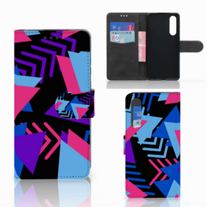 Huawei P30 Book Case Funky Triangle