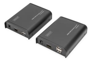 Digitus DS-55202 Extender (verlenging) HDMI, USB via netwerkkabel RJ45
