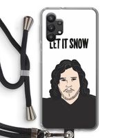 Let It Snow: Samsung Galaxy A32 5G Transparant Hoesje met koord