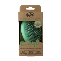 Wet Brush Go green palm detangler green tea tree oil 1 Stuks
