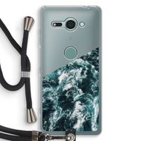 Zee golf: Sony Xperia XZ2 Compact Transparant Hoesje met koord