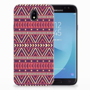 Samsung Galaxy J7 2017 | J7 Pro TPU bumper Aztec Paars