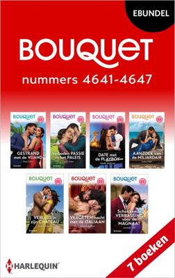 Bouquet e-bundel nummers 4641 - 4647 - Dani Collins, Jackie Ashenden, Lorraine Hall, Caitlin Crews, Natalie Anderson, Louise Fuller, Emmy Grayson - ebook