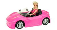 Toi-Toys Lauren Tienerpop In Roze Auto - 32 x 28 x 20 cm - thumbnail