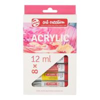 Acrylverfset Talens Multicolour 12 ml 8 Onderdelen