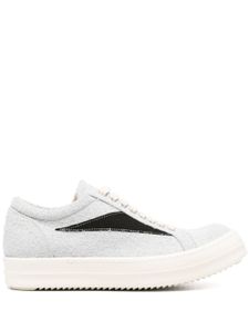 Rick Owens DRKSHDW baskets à appliqués - Bleu