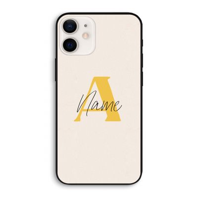 Amber Script: iPhone 12 Biologisch afbreekbaar hoesje
