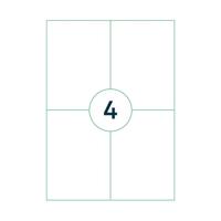 Etiket Qbasic A4 1.000 vel 105x148mm 4000 labels