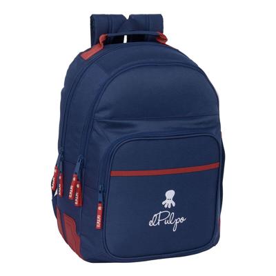 Schoolrugzak El Pulpo Marineblauw 32 x 42 x 15 cm
