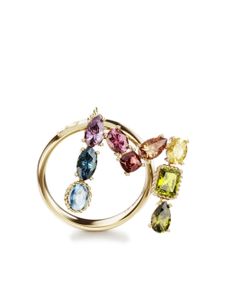 Dolce & Gabbana bague Rainbow Alphabet M en or 18ct