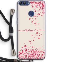 Hartjes en kusjes: Huawei P Smart (2018) Transparant Hoesje met koord