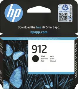 HP 912 Inktcartridge Origineel Zwart 3YL80AE Inkt