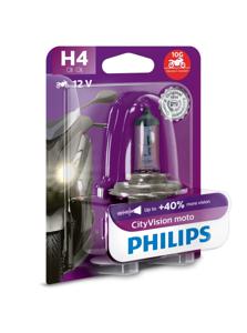 Philips CityVision Moto Type lamp: H4, verpakking van 1, koplampen motor
