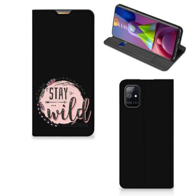 Samsung Galaxy M51 Magnet Case Boho Stay Wild Samsung Galaxy M51 Magnet Case Boho Stay Wild