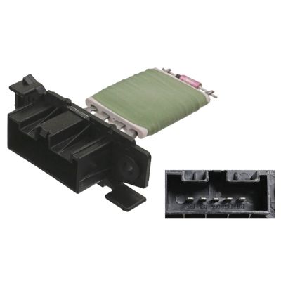 Weerstand, interieurventilator 100043