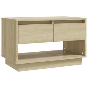 vidaXL Tv-meubel 70x41x44 cm bewerkt hout sonoma eikenkleurig