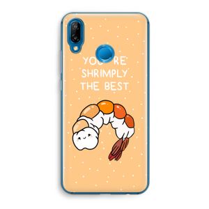 You're Shrimply The Best: Huawei P20 Lite Transparant Hoesje