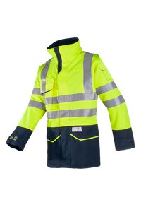 Sioen 7241 Riverton Signalisatie regenparka met ARC bescherming (Kl 2)