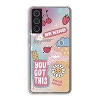 Positivity: Samsung Galaxy S21 FE Transparant Hoesje