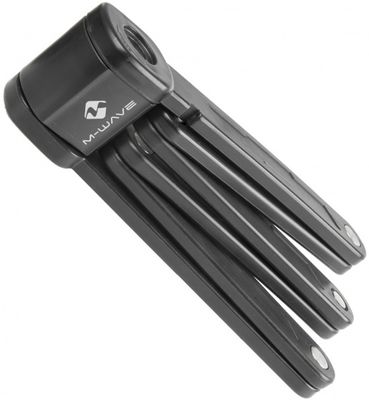 M-Wave vouwslot 875 x 5 mm zwart